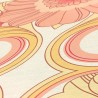 As Creation|Papel pintado floral hippie retro rosa, blanco|Retro