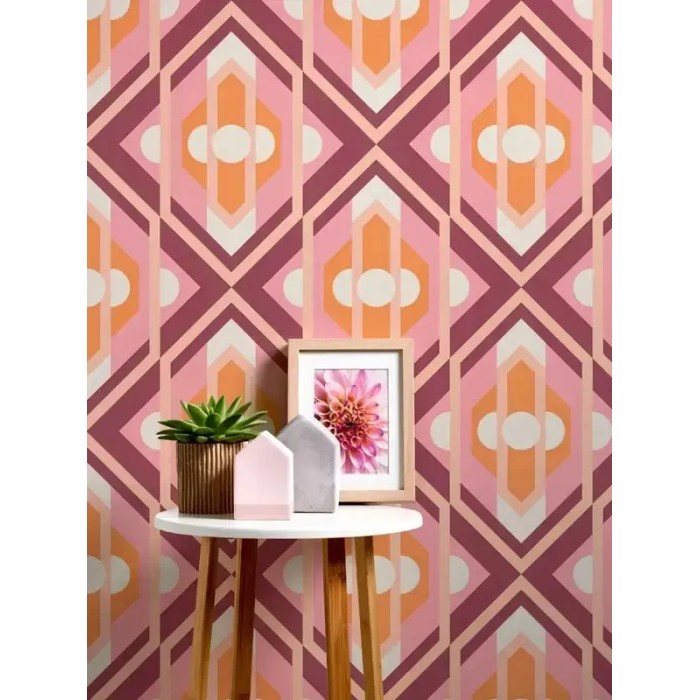 As Creation|Wallpapers retro pink, red|Retro