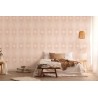 As Creation|Papel pintado rombos estilo retro rosado, beige|Retro