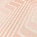 As Creation|Papel pintado rombos estilo retro rosado, beige|Retro