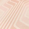 As Creation|Papier Peint losanges style rétro rose, beige|Rétro
