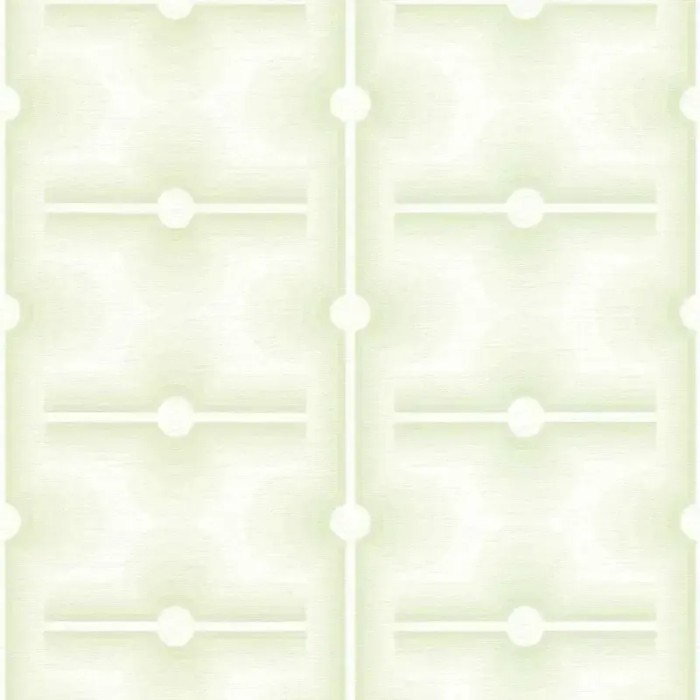 As Creation|Papel pintado geométrico estilo retro verde|Retro