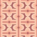 As Creation|Tapete im Retro-Stil derer Jahre in Rot und Orange|Retro
