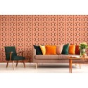 As Creation|Tapete im Retro-Stil derer Jahre in Rot und Orange|Retro