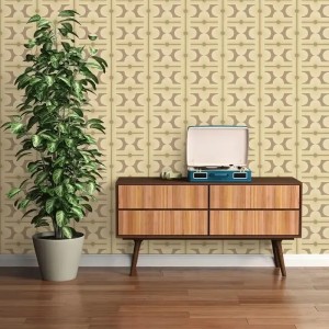 Casamance|Florale Jugendstil Tapete grün|Retro 2