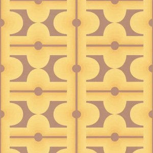 As Creation|Green and brown retro style geometric wallpaper|Retro