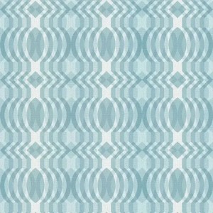 As Creation|Red retro-style geometric wallpaper|Retro