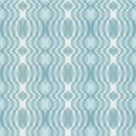 As Creation|Retro geometric psychedelic turquoise wallpaper|Retro
