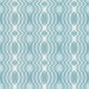 As Creation|Papier Peint psychédélique géométrique rétro turquoise|Rétro