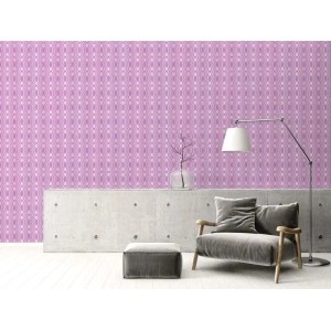 As Creation|Red retro-style geometric wallpaper|Retro 2