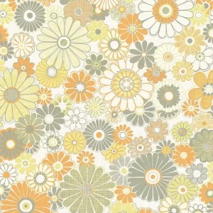 As Creation|Tapete psychedelische Rauten im Retro-Stil in Türkis|Retro