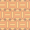 As Creation|Papier Peint style rétro années orange|Rétro