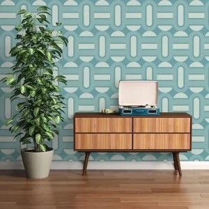 Marburg|Wallpaper floral watercolor green leaves|Youth Style 2