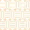 As Creation|Papier Peint géométrique rétro années rose, beige|Rétro