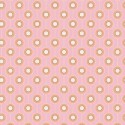 As Creation|Papier Peint cercles dots style rétro années rose|Rétro