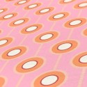As Creation|Papier Peint cercles dots style rétro années rose|Rétro