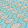 As Creation|Tapete Kreise im Retro-Stil derer Jahre grün|Retro