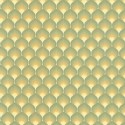 As Creation|Wallpaper retro-style green turkey feather|Retro