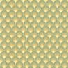 As Creation|Wallpaper retro-style green turkey feather|Retro