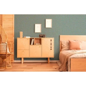 Rasch|Papier peint fleuri imprimé feuilles beige|Papier Peint 2