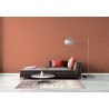 As Creation|Wallpaper retro style turkey feather, salmon, orange|Retro