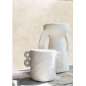 Casamance|Unifarbene Tapete beige Textileffekt matt|Tapeten
