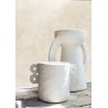Casamance|Unifarbene Tapete beige Textileffekt matt|Tapeten