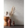 Casamance|Unifarbene Tapete hellgrau Textileffekt matt|Tapeten