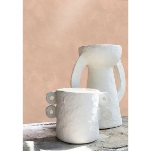 Casamance|Textiltapete orange matte Textur|Tapeten 2
