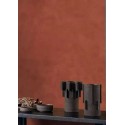 Casamance|Papel Pintado efecto textil naranja, textura mate|Papel Pintado