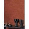 Casamance|Papel Pintado efecto textil naranja, textura mate|Papel Pintado