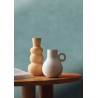 Casamance|Papel pintado liso verde efecto textil decorativo|Papel Pintado