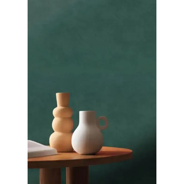 Casamance|Papier peint uni vert effet textile finition mate|Papier Peint
