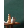 Casamance|Wallpaper plain green textile effect matte finish|Wallpaper