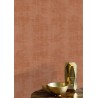 Casamance|Wallpaper velvet textile effect orange|Fabric Imitation
