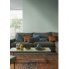 Casamance|Leinentapete geknotet grün|Textilimitation