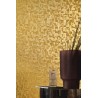 Casamance|Papier peint géométrique doré texture métallisée|Haut Gamme