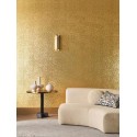 Casamance|Papel pintado abstracto dorado con láminas metalizadas|Alta Gama