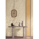 Casamance|Wallpaper geometric rhombus gold metallic shine|Rhombus