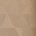 Casamance|Papier peint géométrique losanges brun éclat métallique|Losanges