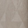 Papel pintado geométrico rombos gris brillo metalizado - Casamance Textures Metalliques 75770712