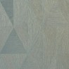 Casamance|Papel pintado geométrico rombos verde brillo metalizado|Rombos