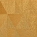Papel pintado geométrico rombos amarillo dorado brillo metalizado - Casamance Textures Metalliques 75770916