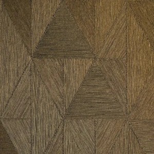 Casamance|Papier peint géométrique losanges gris éclat métallique|Losanges