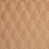 Casamance|Wallpaper orange palm leaves metallic effect|Art Deco