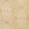 Casamance|Wallpaper interlaced pattern gold metallic|Circles