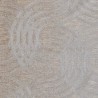 Casamance|Geflechtmuster Tapete silber metallisch|Kreisen