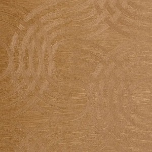 Casamance|Wallpaper interlaced pattern green and gold metallic|High-End