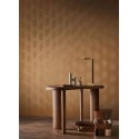 Casamance|Geflechtmuster Tapete braun metallisch|Tapeten