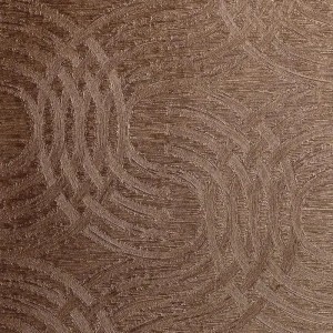 Casamance|Unifarbene Tapete orange dekorativer Textileffekt|Tapeten